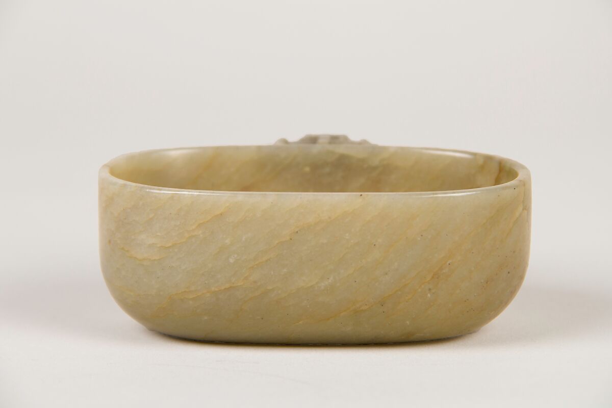 Wine cup, Nephrite, China