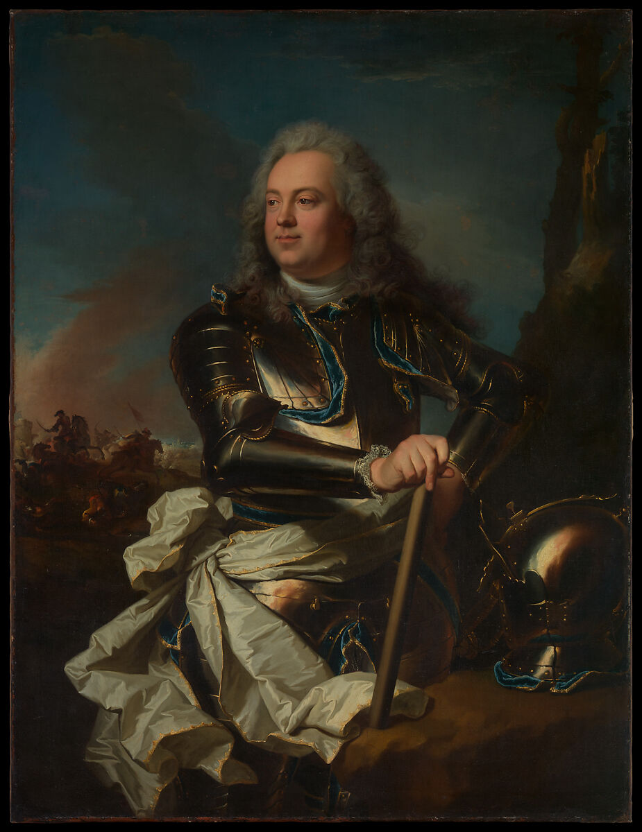 Portrait of a General Officer, Hyacinthe Rigaud (French, Perpignan 1659–1743 Paris), Oil on canvas 