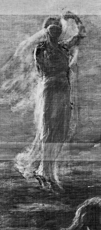 Pallas Athena and the Herdsman's Dogs, Briton Riviere (British, London 1840–1920 London), Oil on canvas