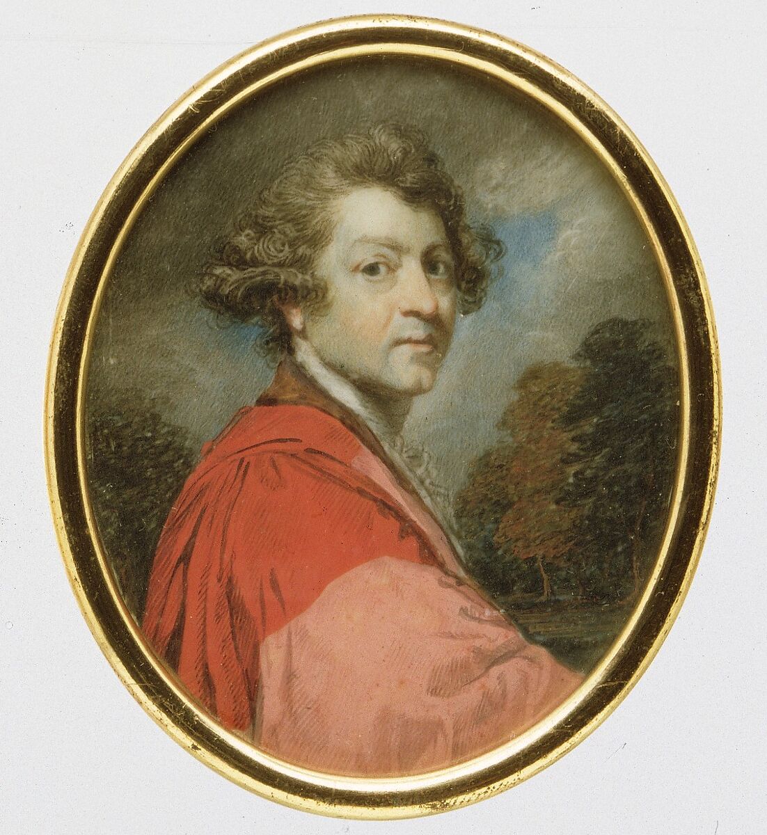 Sir Joshua Reynolds (1723–1792), Archibald Robertson (American, Moneymusk, Scotland 1765–1835 New York), Ivory 