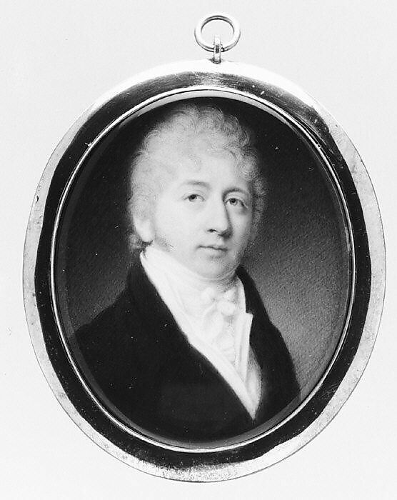 Portrait of a Man, Charles Robertson (Irish, ca. 1760–1821), Ivory 