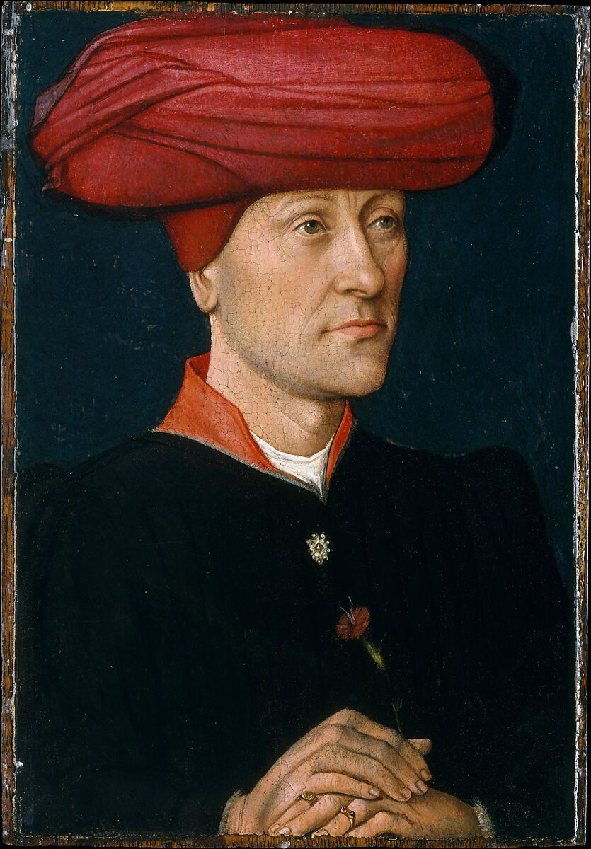 Netherlandish Painter Portrait of a Man in a Chaperon The