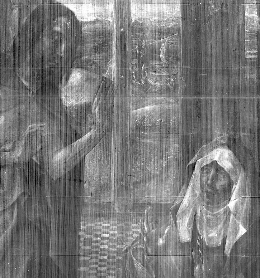 Christ Appearing to His Mother, Juan de Flandes (Netherlandish, active by 1496–died 1519 Palencia), Oil on wood