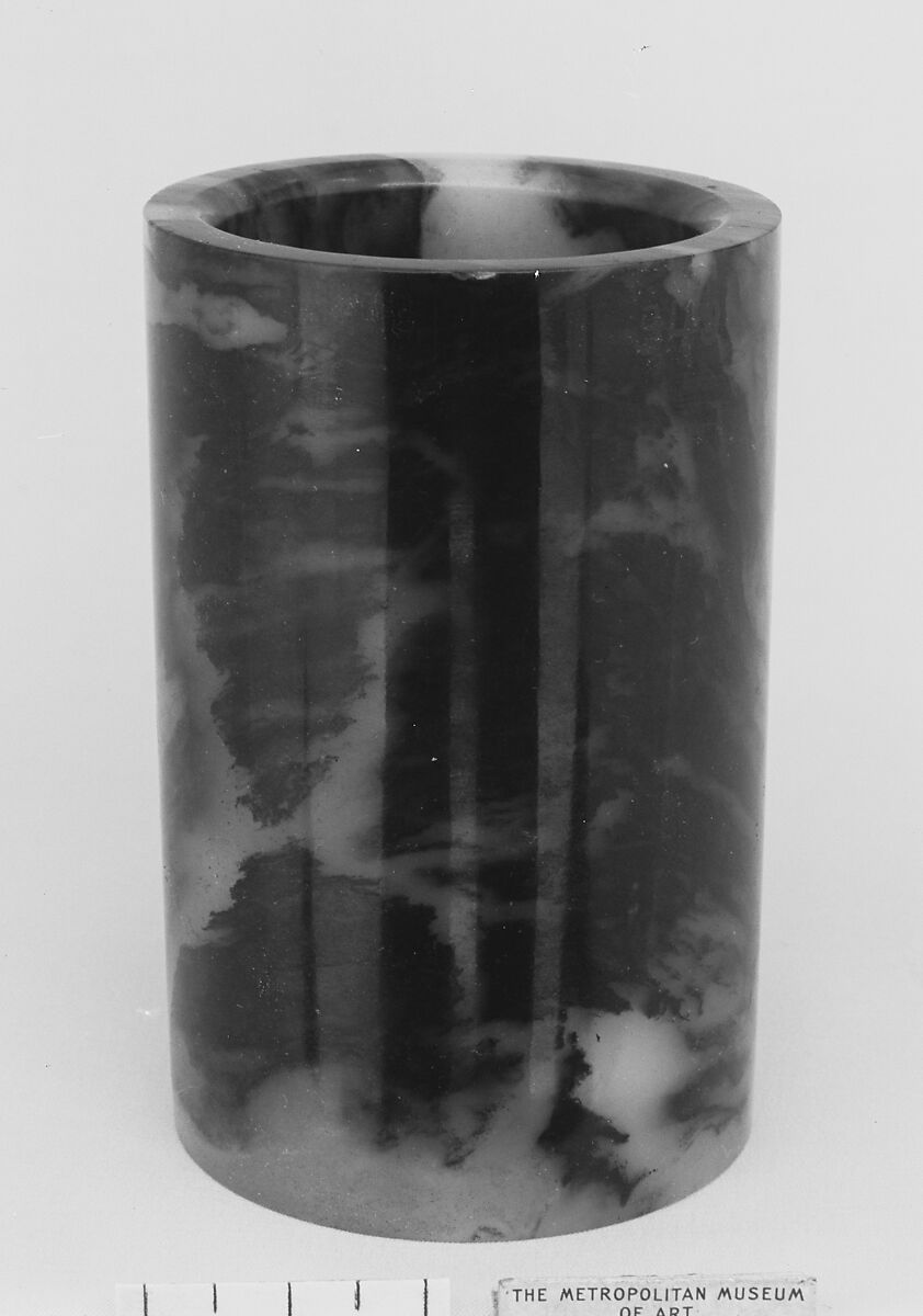 Brush pot, Nephrite, China 