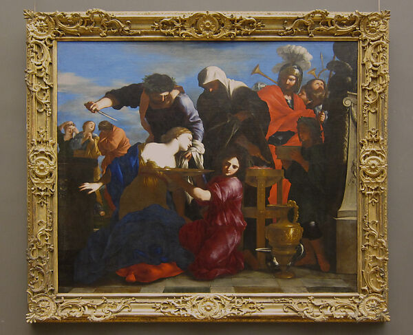 The Sacrifice of Polyxena, Giovanni Francesco Romanelli (Italian, Viterbo ca. 1610–1662 Viterbo), Oil on canvas