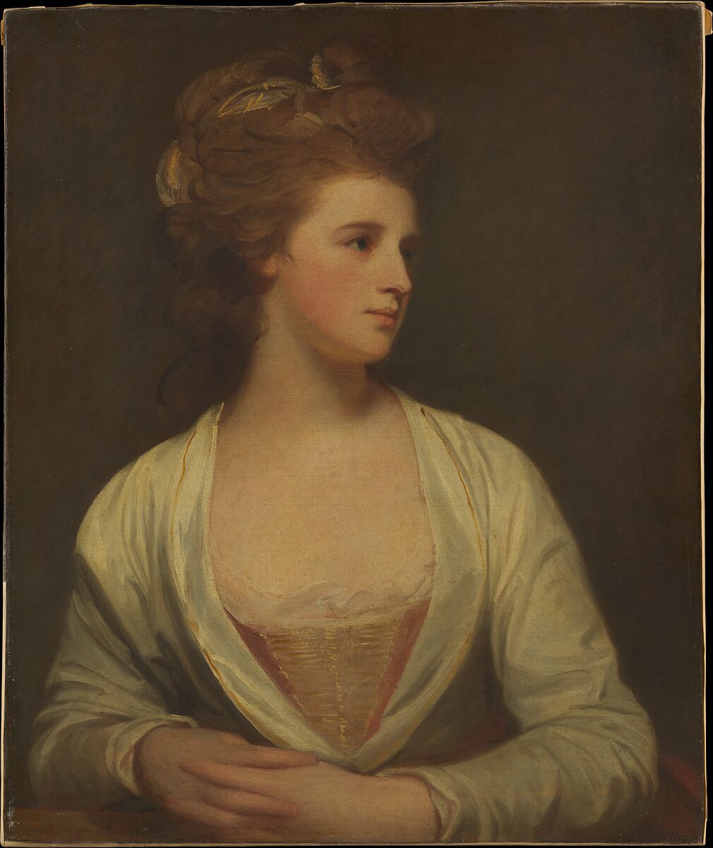 Portrait of a Woman, Said to Be Emily Bertie Pott (died 1782), George Romney (British, Beckside, Lancashire 1734–1802 Kendal, Cumbria), Oil on canvas 