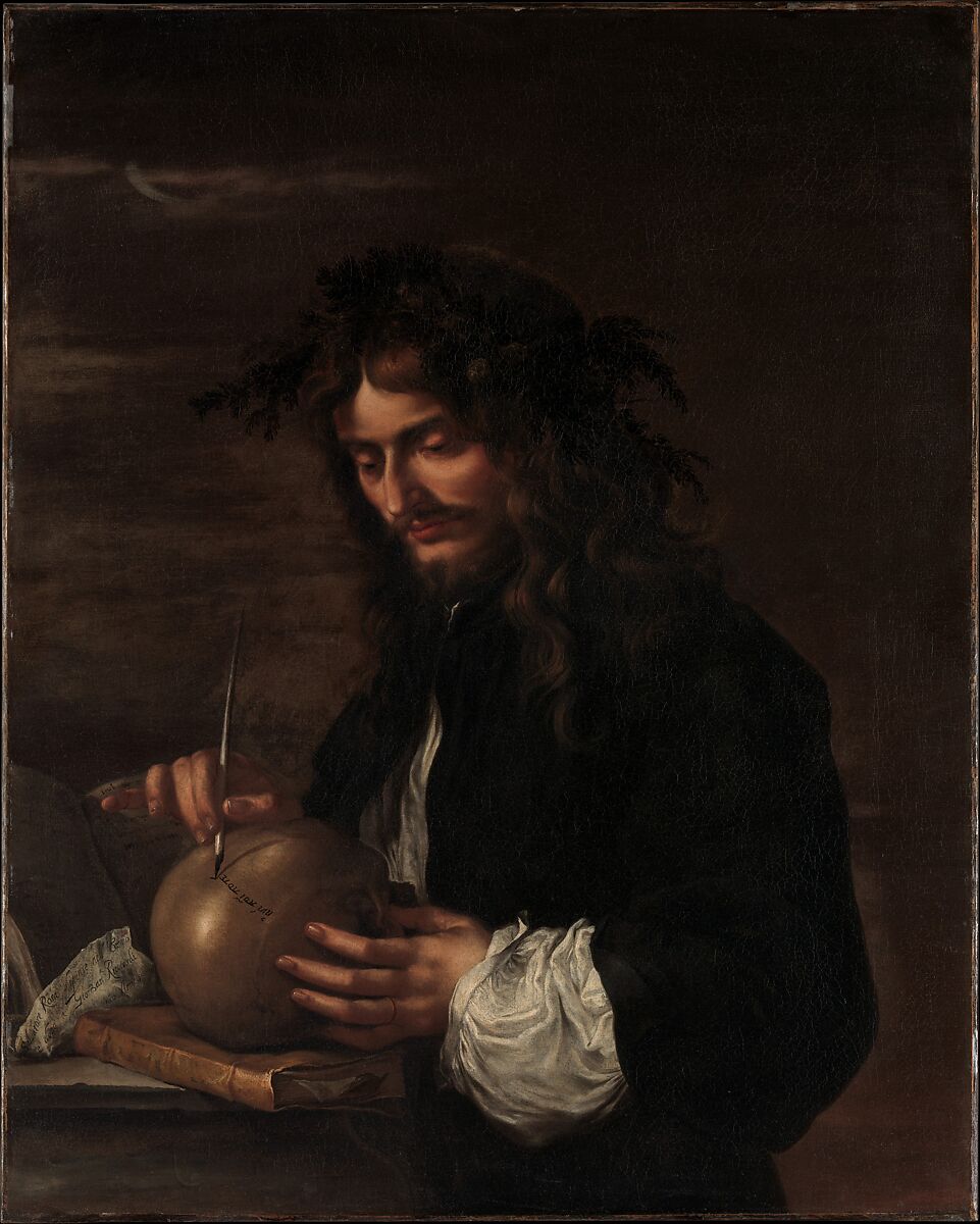 Self-Portrait, Salvator Rosa (Italian, Arenella (Naples) 1615–1673 Rome), Oil on canvas 