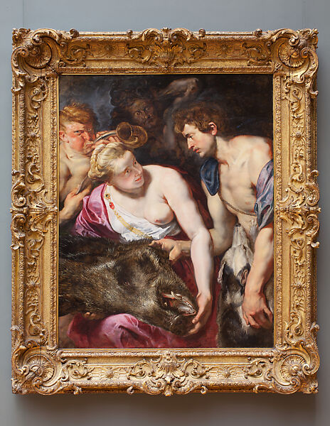 Atalanta and Meleager, Peter Paul Rubens (Flemish, Siegen 1577–1640 Antwerp), Oil on wood