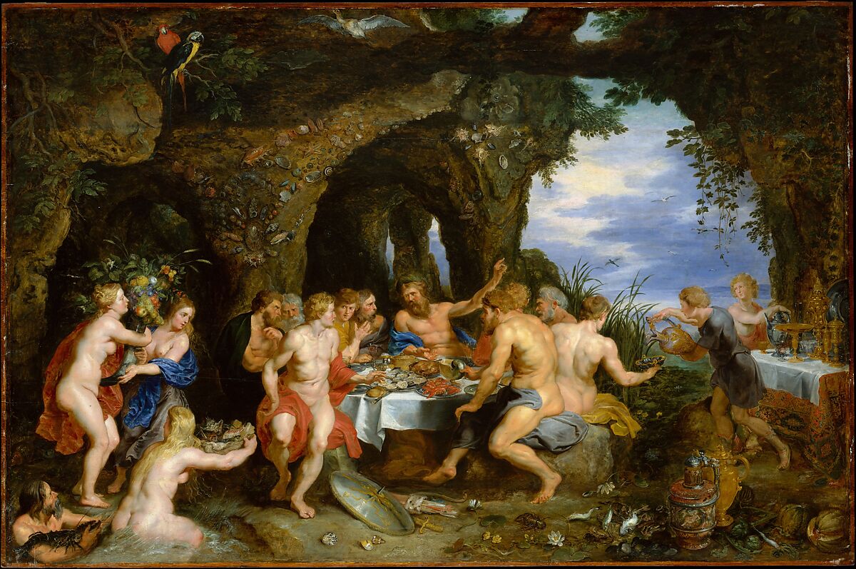 The Feast of Acheloüs, Peter Paul Rubens (Flemish, Siegen 1577–1640 Antwerp), Oil on wood 