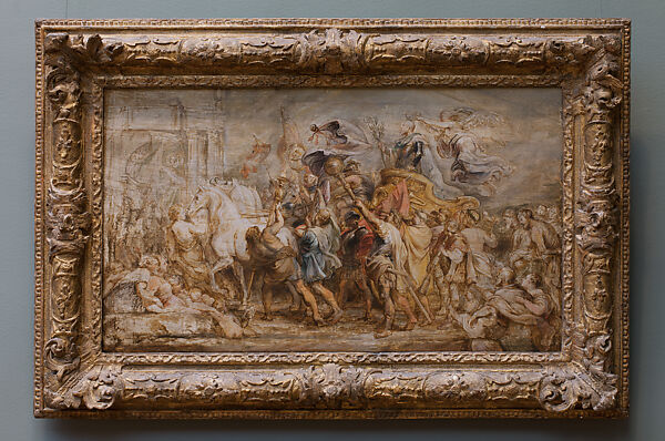 The Triumph of Henry IV, Peter Paul Rubens (Flemish, Siegen 1577–1640 Antwerp), Oil on wood
