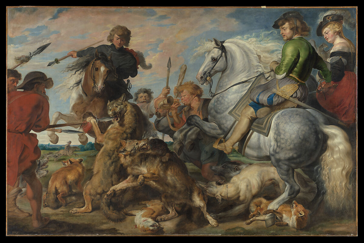 Peter Paul Rubens | Wolf and Fox Hunt | The Metropolitan Museum of Art