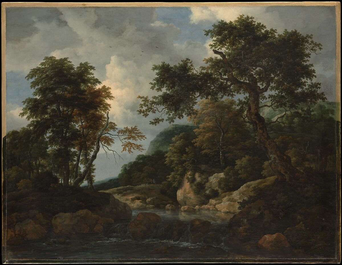 The Forest Stream, Jacob van Ruisdael (Dutch, Haarlem 1628/29–1682 Amsterdam), Oil on canvas