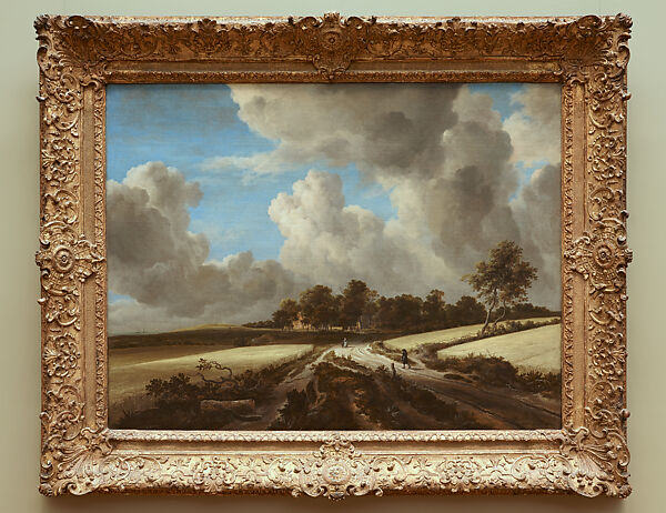 Wheat Fields, Jacob van Ruisdael (Dutch, Haarlem 1628/29–1682 Amsterdam), Oil on canvas