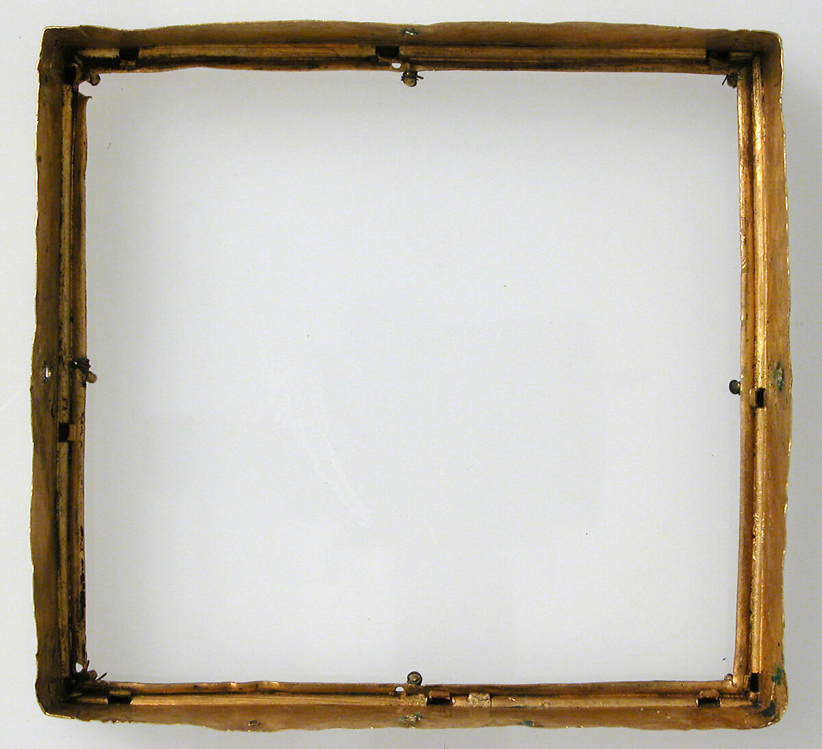 The Christ Child with Saints Boris and Gleb, Russian Painter (16th–18th century), (a) tempera and gold on wood; (b) gold and enamel studded with jewels