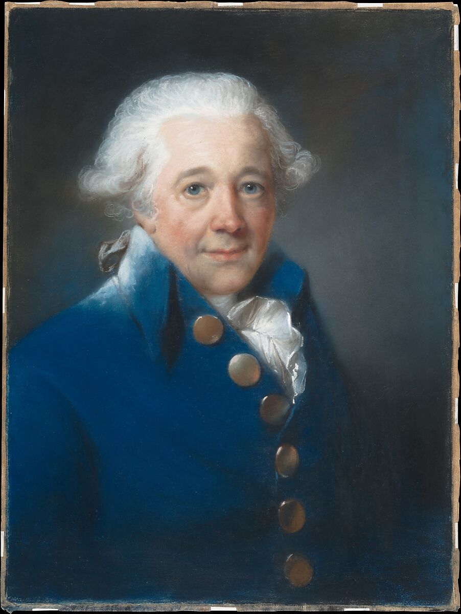 William Man Godschall (1720–1802), John Russell  British, Pastel on paper, laid down on canvas