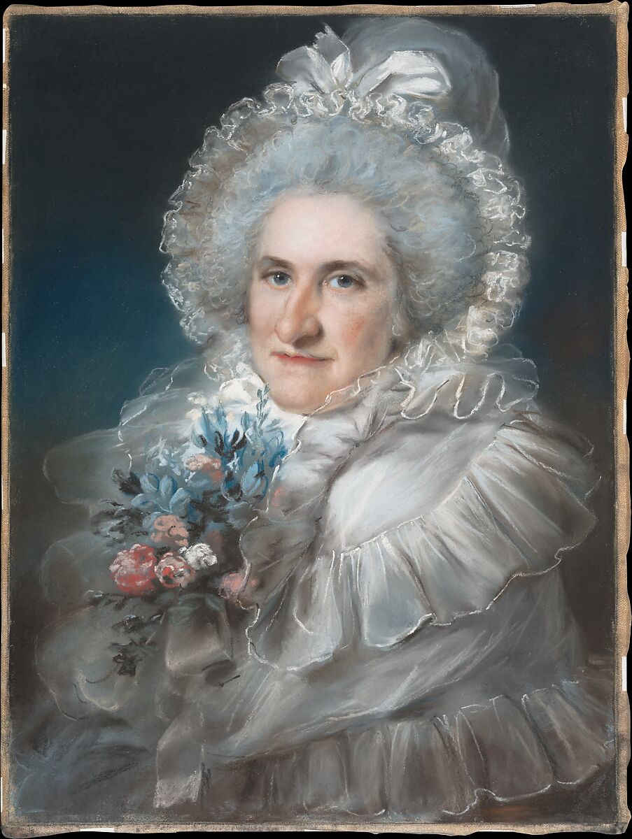 Mrs. William Man Godschall (Sarah Godschall, 1730–1795), John Russell (British, Guildford 1745–1806 Hull), Pastel on paper, laid down on canvas 