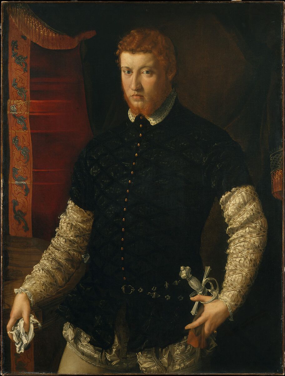 Portrait of a Man, Francesco Salviati (Francesco de&#39; Rossi) (Italian, Florence 1510–1563 Rome), Oil on canvas 