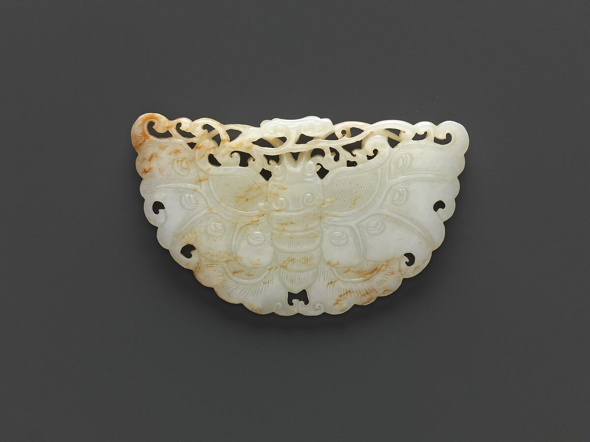 Butterfly, Jade (nephrite), China
