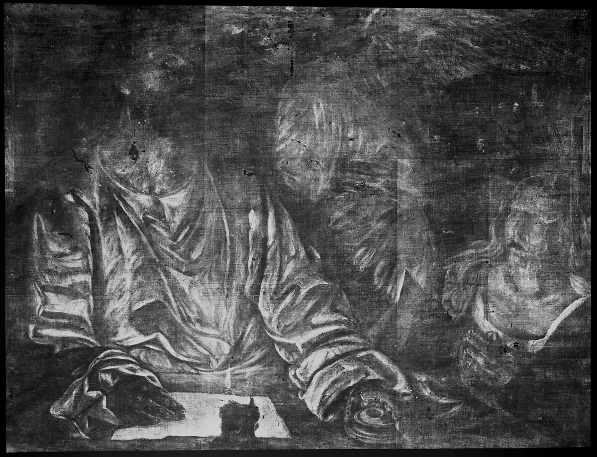 Saint Matthew and the Angel, Giovanni Gerolamo Savoldo (Italian, Brescia 1480/85–after 1548), Oil on canvas