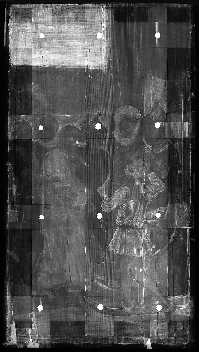 Christ before Pilate; The Resurrection, Ludwig Schongauer (German, Colmar ca. 1440/55–1493/94 Colmar), Oil on fir