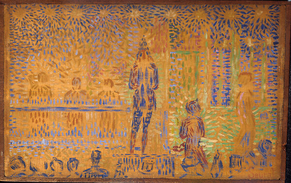 Circus Sideshow (Parade de cirque), Georges Seurat (French, Paris 1859–1891 Paris), Oil on canvas