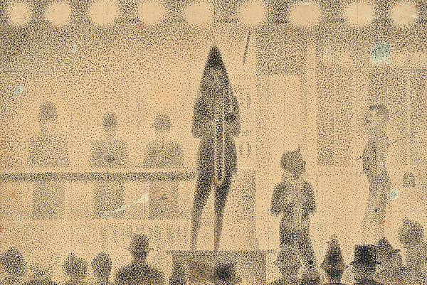 Circus Sideshow (Parade de cirque), Georges Seurat (French, Paris 1859–1891 Paris), Oil on canvas