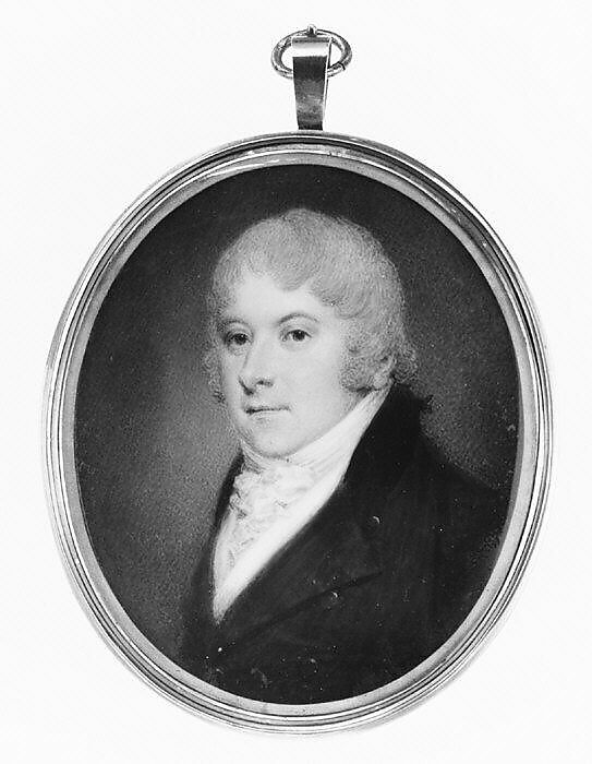 Portrait of a Man, Samuel Shelley (British, London 1756–1808 London), Ivory 