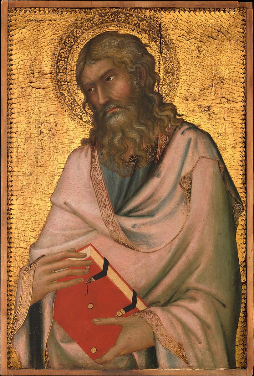 Saint Andrew, Simone Martini (Italian, Siena, active by 1315–died 1344 Avignon), Tempera on wood, gold ground