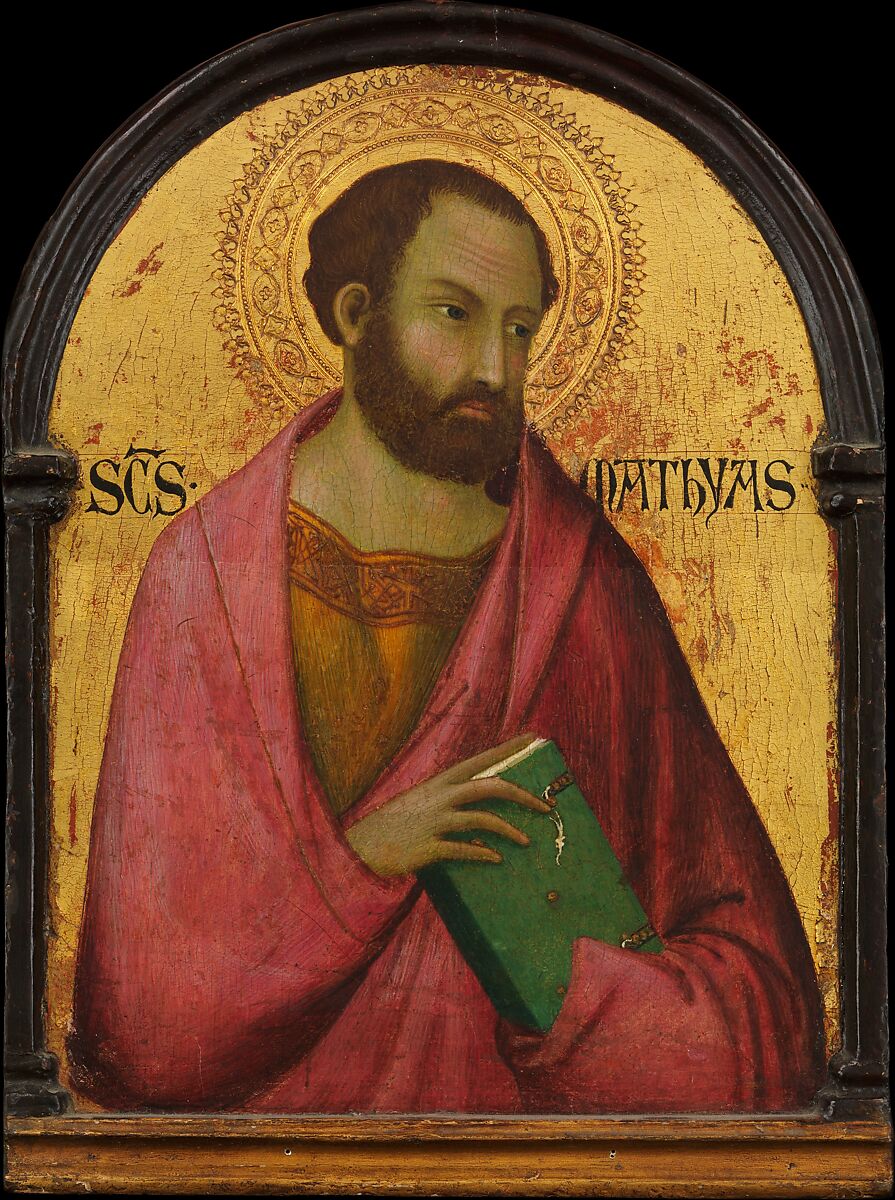 Saint Matthias, Workshop of Simone Martini (Italian, Siena, active by 1315–died 1344 Avignon), Tempera on wood, gold ground 