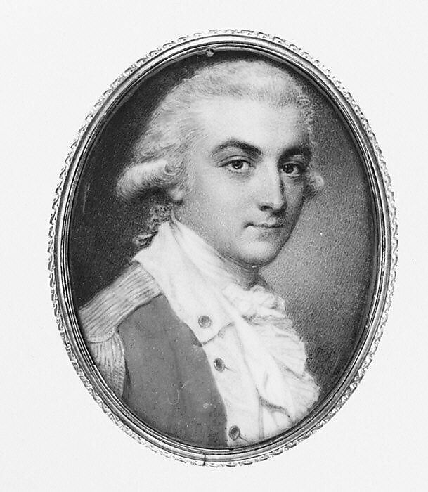 Portrait of an Officer, Imitator of John Smart (1784 or later?), Ivory 