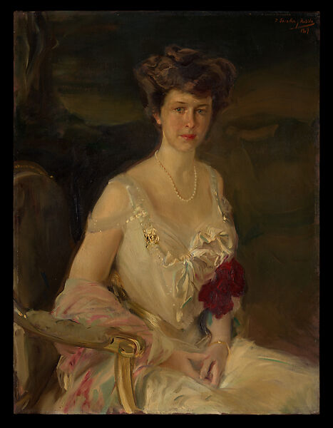 Mrs. Winthrop W. Aldrich (Harriet Alexander, 1888–1972), Joaquín Sorolla y Bastida (Spanish, Valencia 1863–1923 Cercedilla), Oil on canvas 