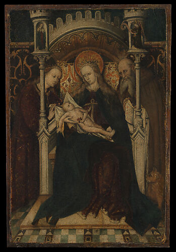 Virgin and Child Enthroned with Saints Catherine and Jerome