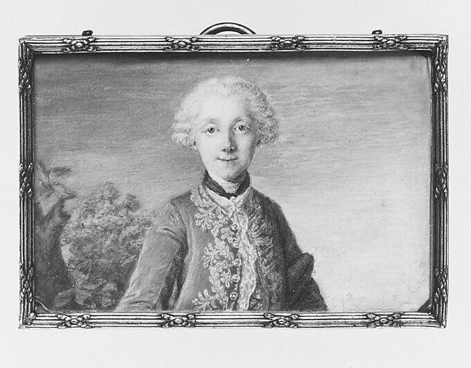 Portrait of a Man, Attributed to Theodor Friedrich Stein (German, active ca. 1750–88), Ivory 