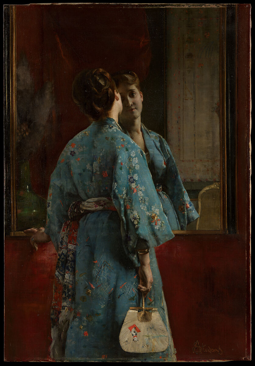 Alfred Stevens The Japanese Robe The Metropolitan Museum of Art