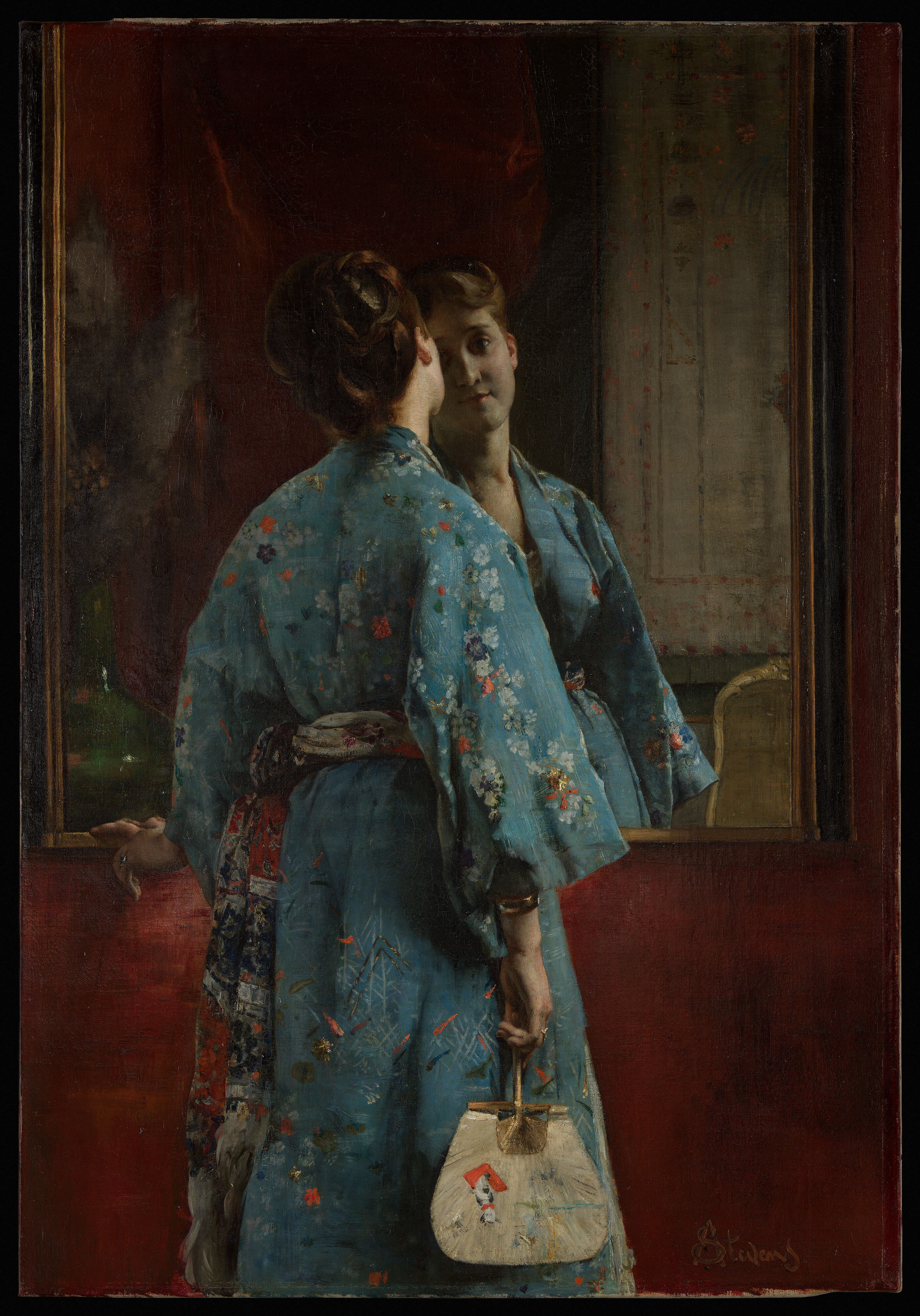 Alfred Stevens - The Japanese Robe - The Metropolitan Museum of Art