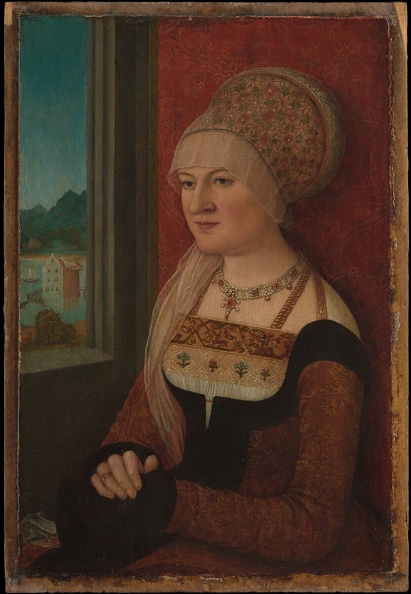Portrait of a Woman, Bernhard Strigel (German, Memmingen 1460–1528 Memmingen), Oil on linden 