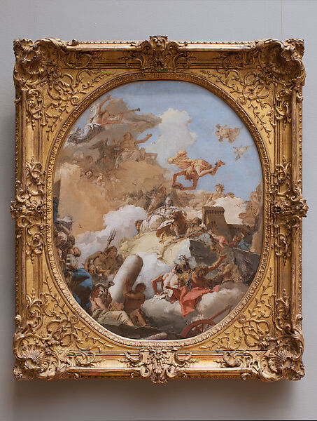 The Apotheosis of the Spanish Monarchy, Giovanni Battista Tiepolo (Italian, Venice 1696–1770 Madrid), Oil on canvas