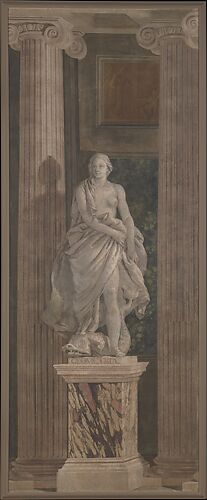 Allegorical Figure Representing Geometry