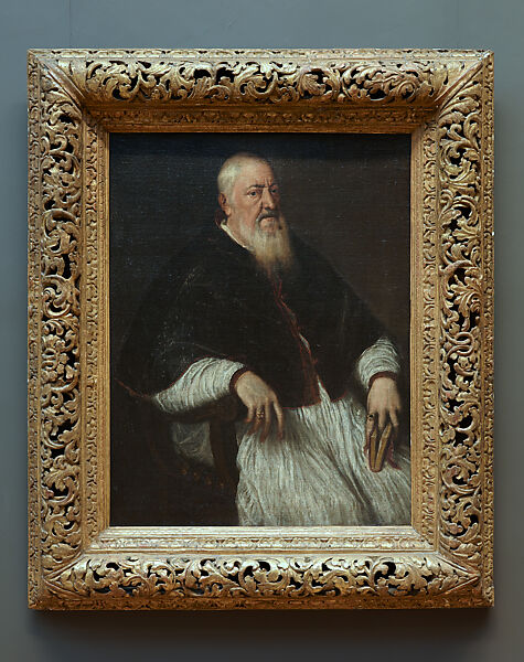 Filippo Archinto (born about 1500, died 1558), Archbishop of Milan, Titian (Tiziano Vecellio) (Italian, Pieve di Cadore ca. 1485/90?–1576 Venice), Oil on canvas
