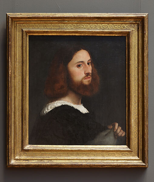 Portrait of a Man, Titian (Tiziano Vecellio) (Italian, Pieve di Cadore ca. 1485/90?–1576 Venice), Oil on canvas