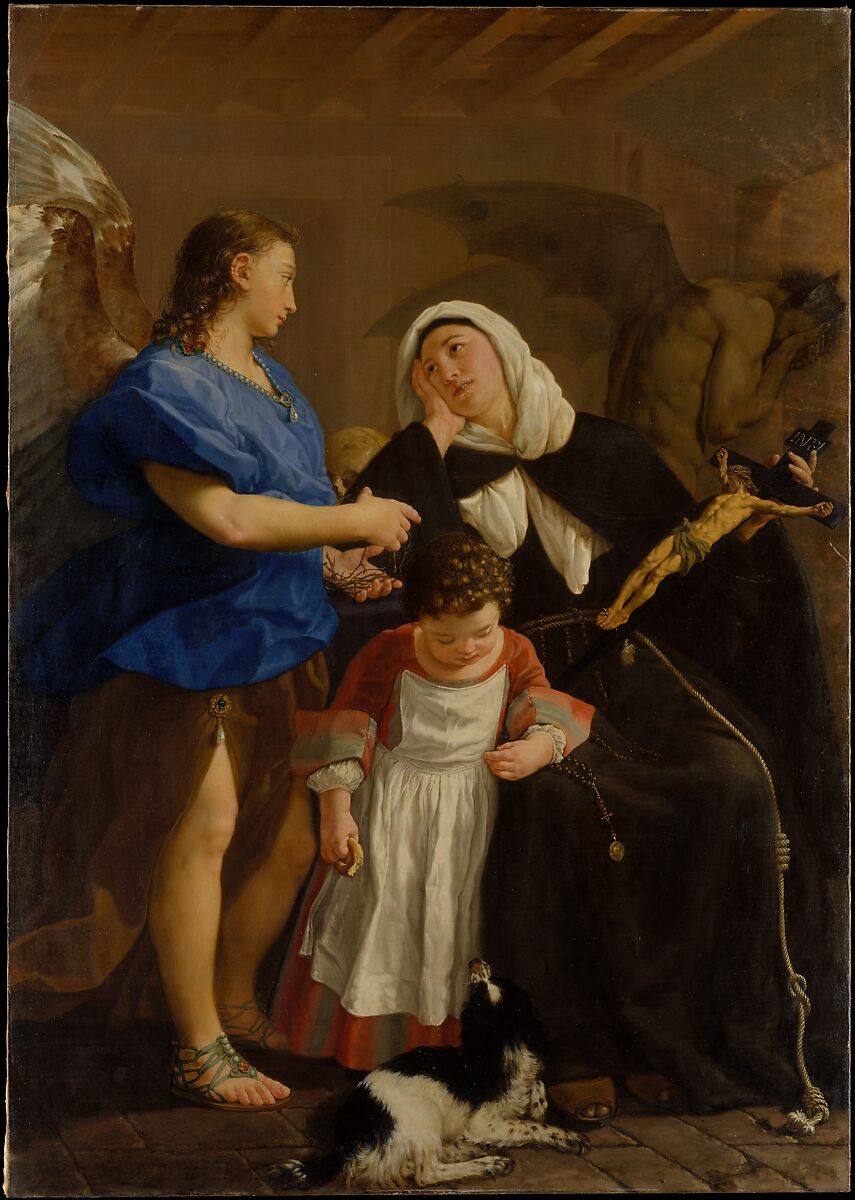 Saint Margaret of Cortona, Gaspare Traversi (Italian, Neapolitan, ca. 1722–1770), Oil on canvas 