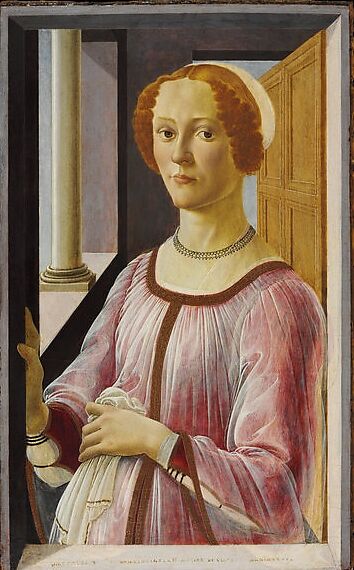 Portrait of a Woman, Giovanni di Francesco del Cervelliera (Italian, Florence 1412–1459 Florence), Tempera on wood