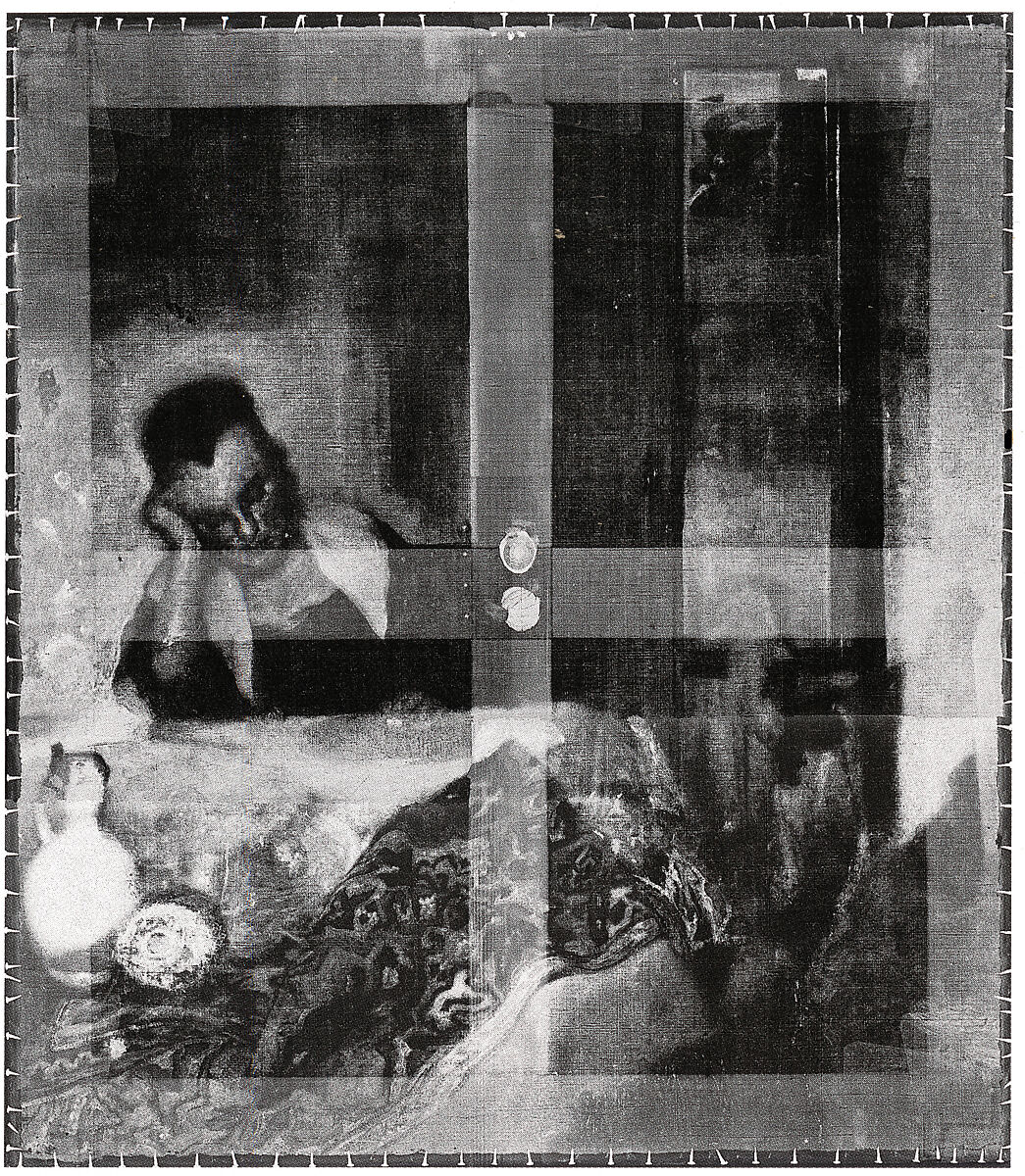 A Maid Asleep, Johannes Vermeer (Dutch, Delft 1632–1675 Delft), Oil on canvas