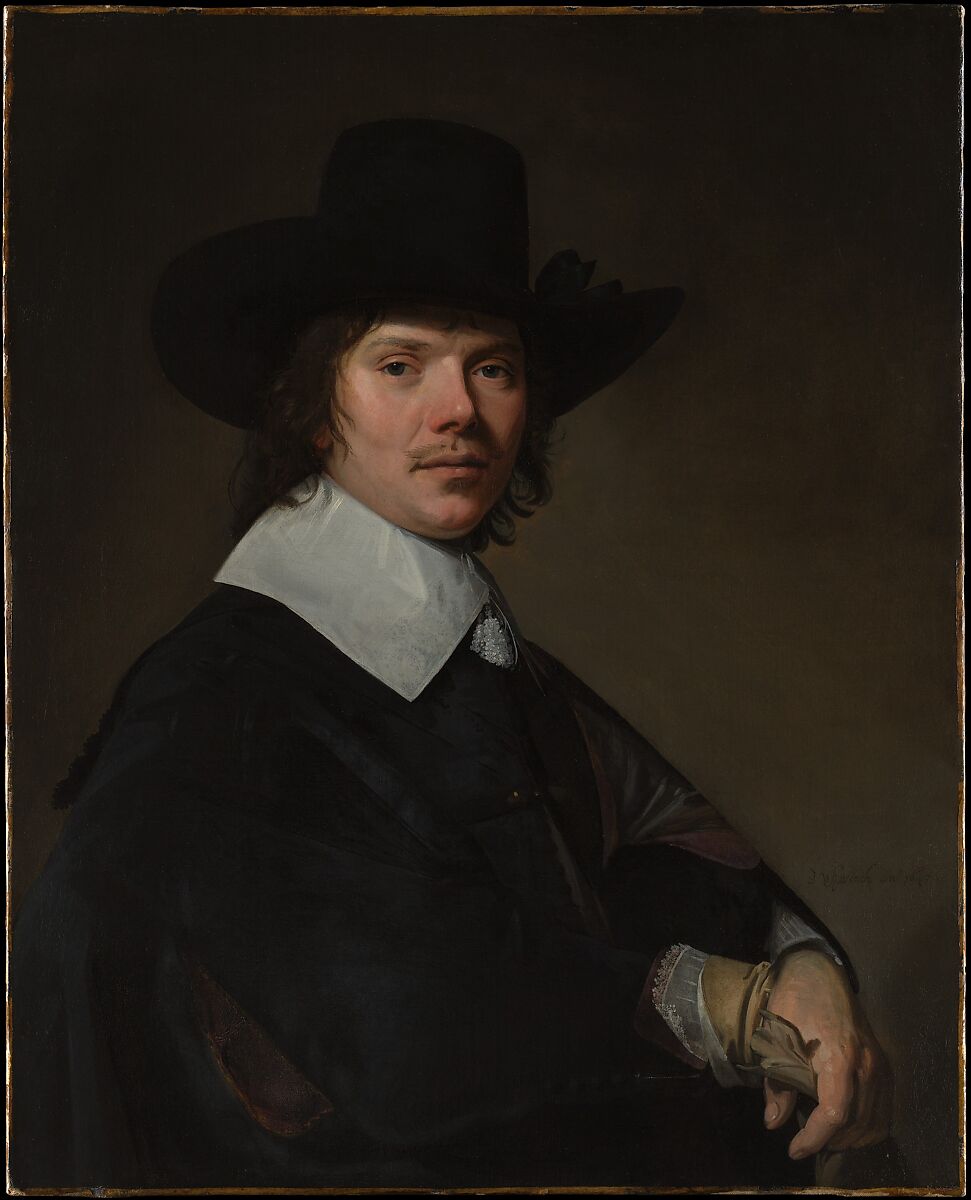 Portrait of a Man, Johannes Verspronck (Dutch, Haarlem, born ca. 1601–3, died 1662 Haarlem), Oil on canvas 