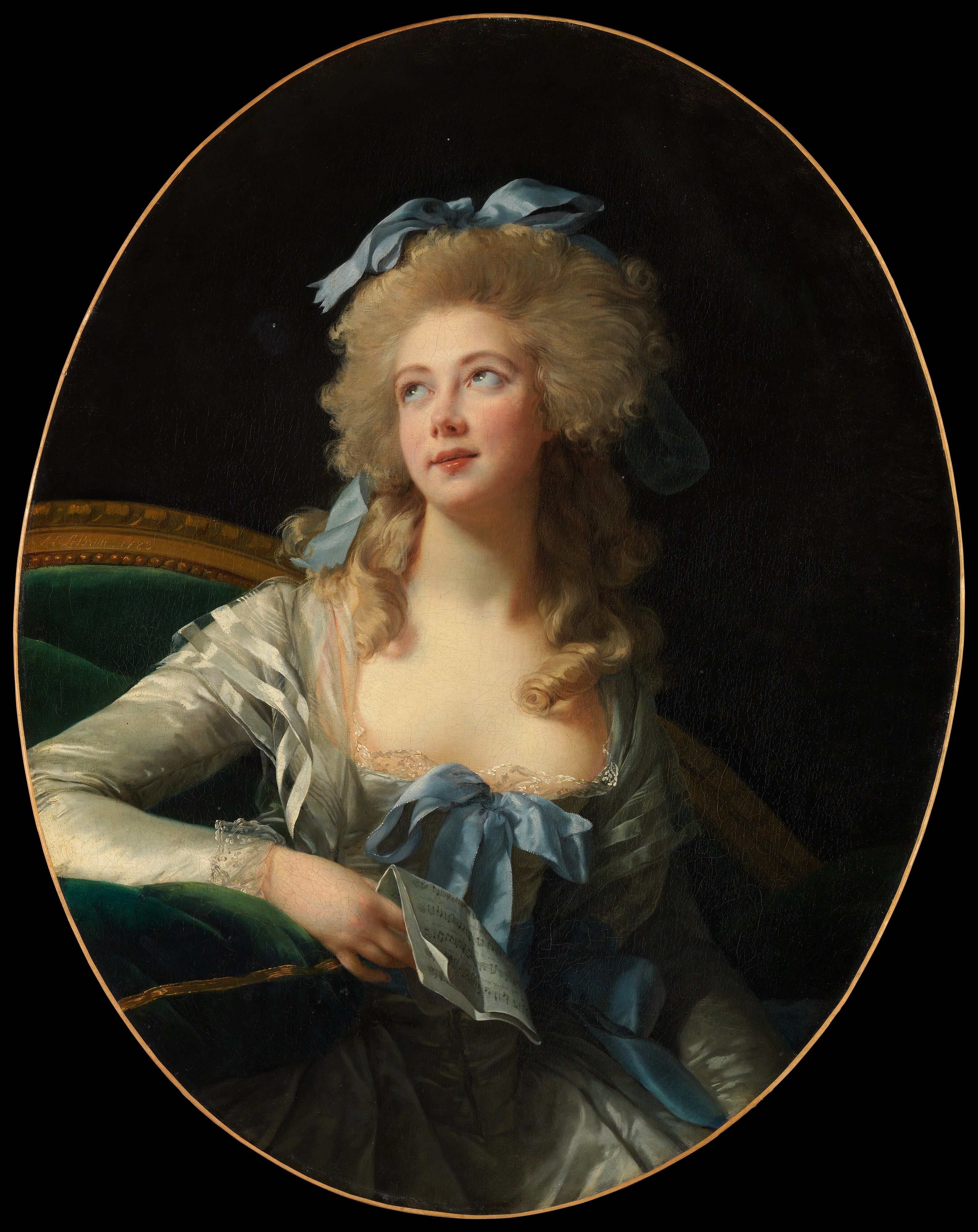 絵画 Portrait Elisabeth Louise Vigée Le Brun - Madame Grand (Noël Catherine