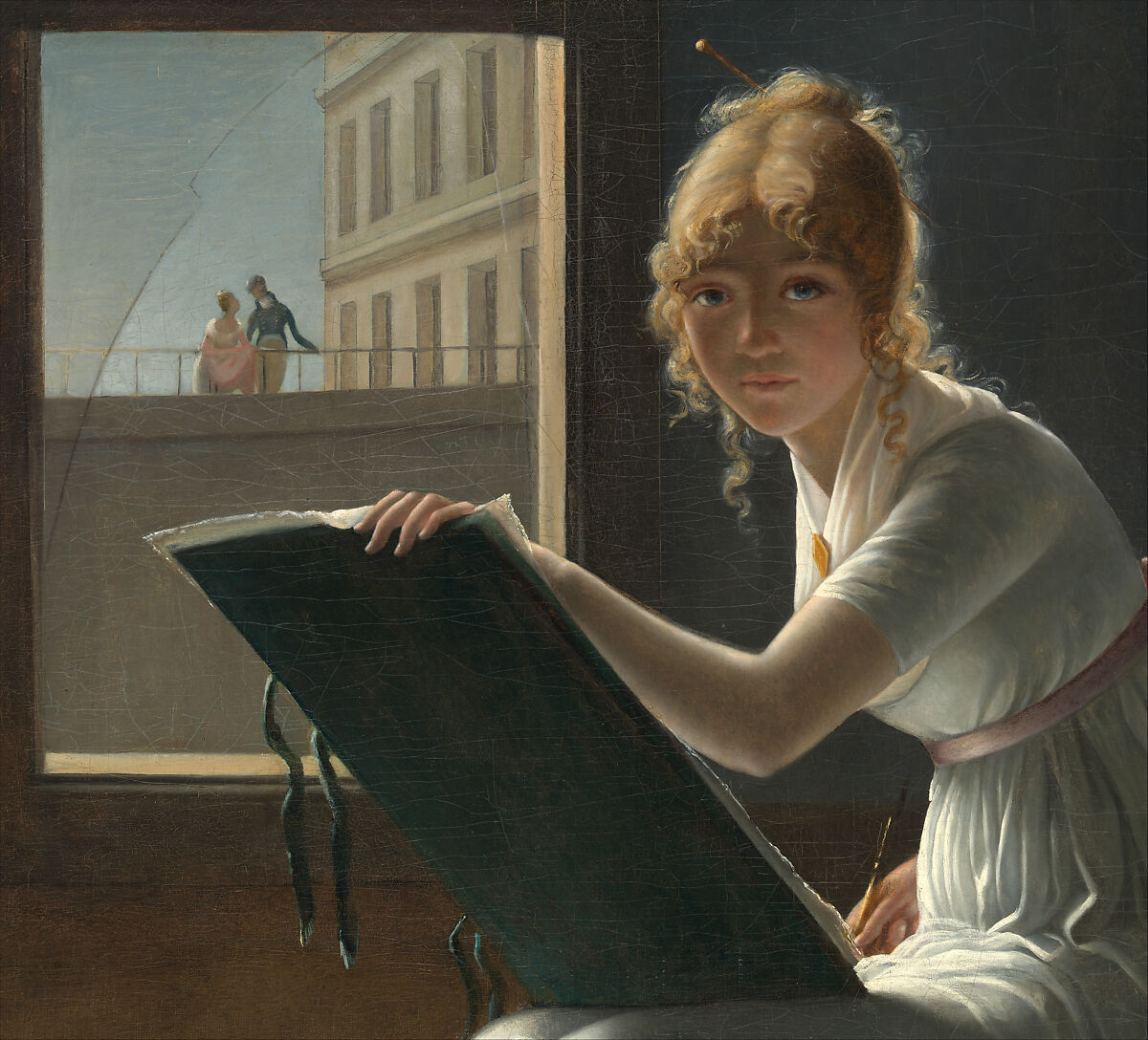 Marie Joséphine Charlotte du Val d'Ognes (1786–1868), Marie Denise Villers (French, Paris 1774–1821 Paris (?)), Oil on canvas