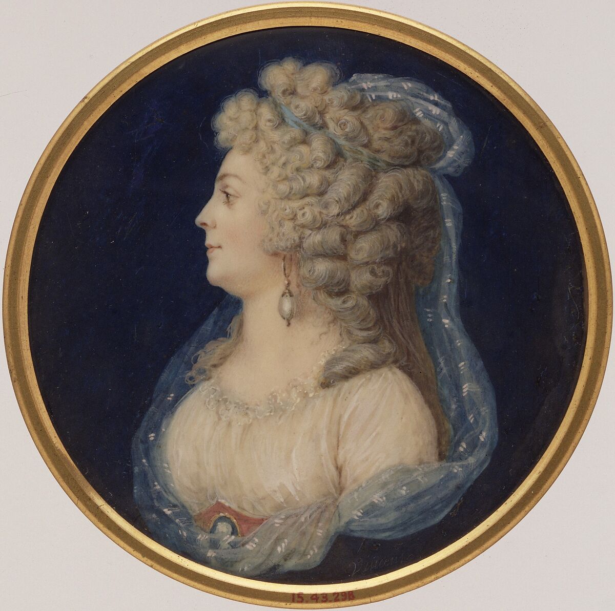 Madame Ingouf, Vincent (French, active ca. 1790), Ivory 
