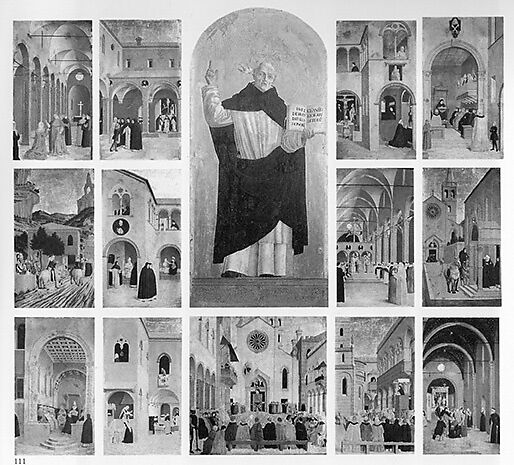 Saint Peter Martyr Healing the Leg of a Young Man, Antonio Vivarini (Italian, Venice, active by 1440–died 1476/84), Tempera and gold on wood