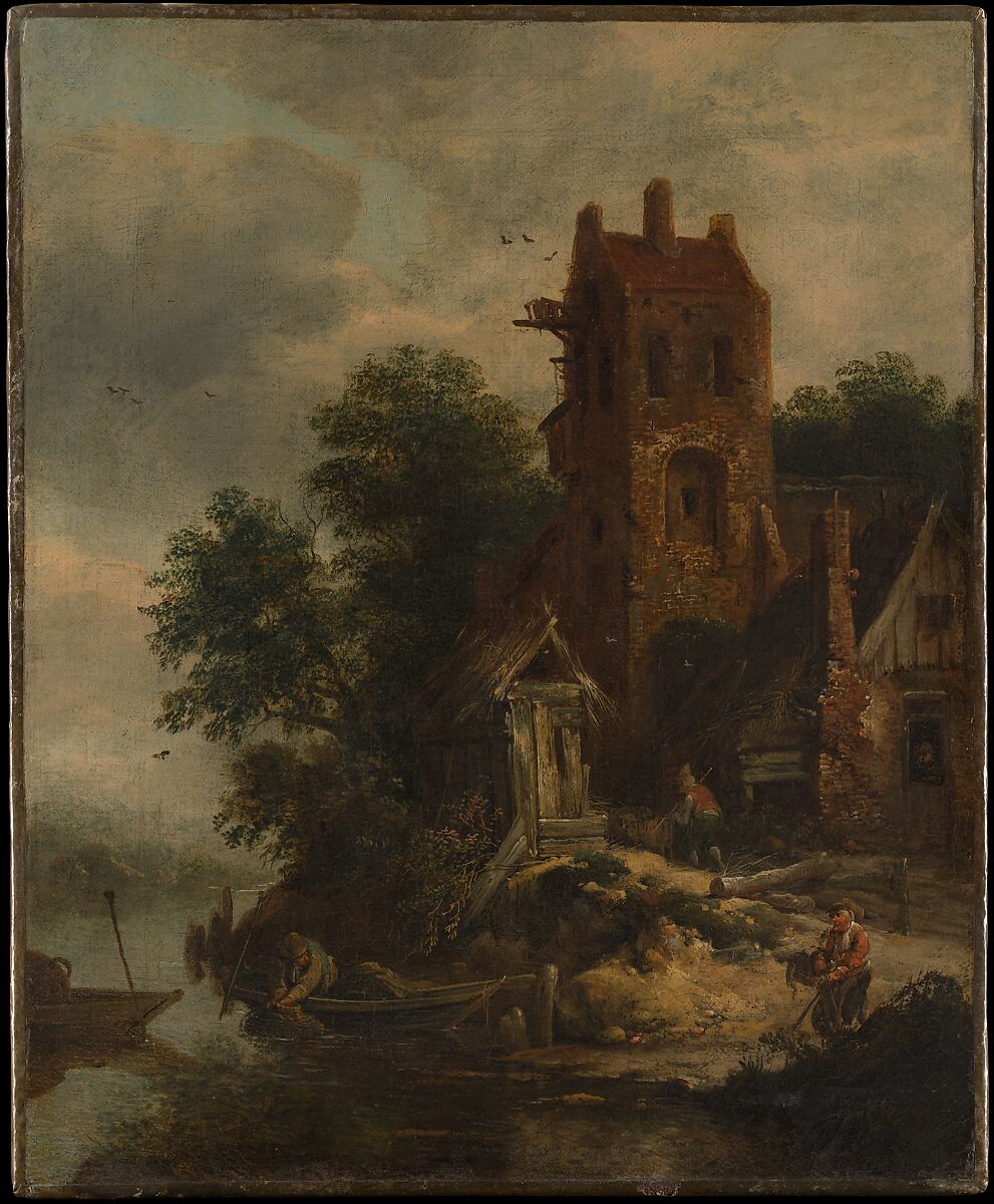 The Pigeon House, Roelof van Vries (Dutch, Haarlem 1630/31–after 1681), Oil on canvas 