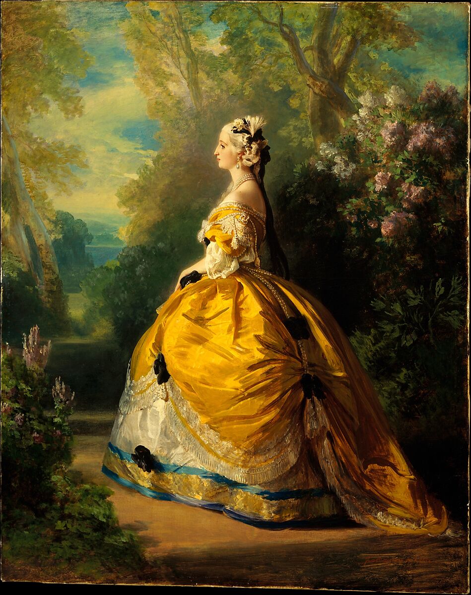 The Empress Eugénie (Eugénie de Montijo, 1826–1920, Condesa de Teba), Franz Xaver Winterhalter (German, Menzenschwand 1805–1873 Frankfurt), Oil on canvas 